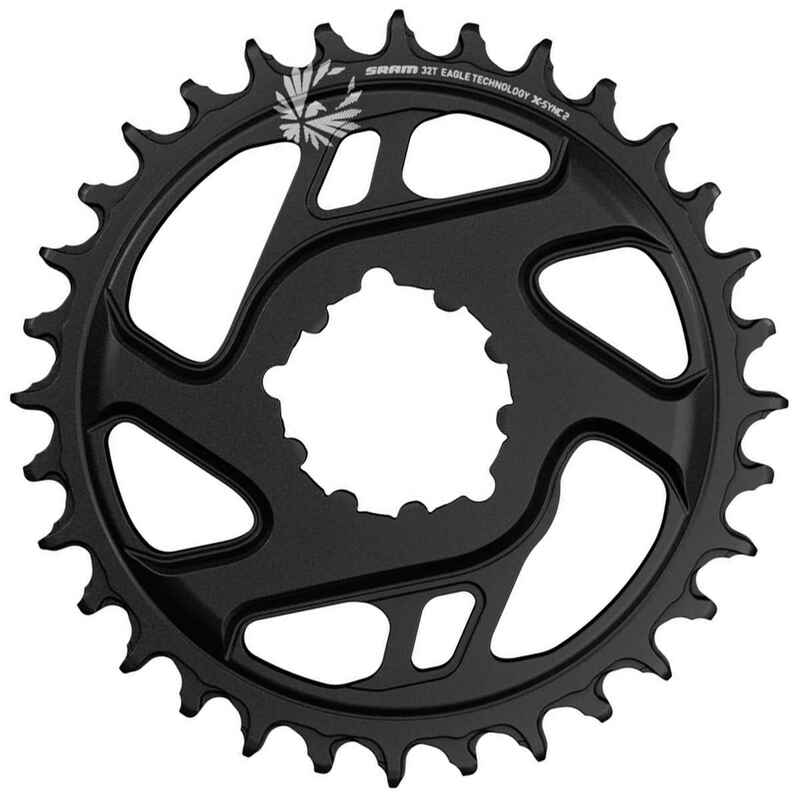 Kettenblatt X-Sync 2 Eagle CF 32 Zähne 6 mm Offset Alu