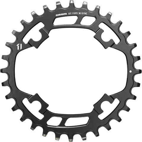 X-Sync 1x11 4-Loch 94 mm Stahl-Kettenblatt 32 Zähne