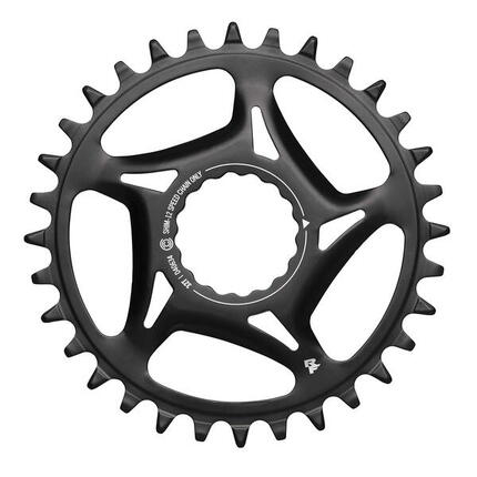 Kettenblatt DM Cinch Stahl 12-fach Shimano 32 Zähne - Schwarz