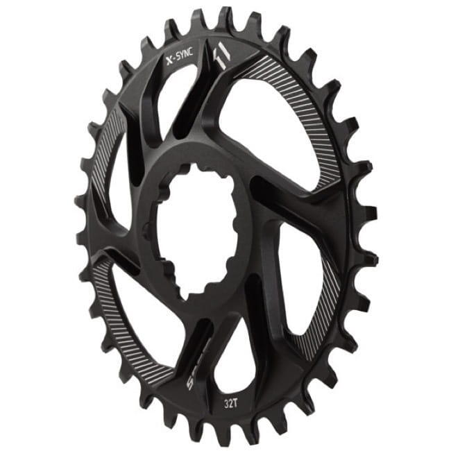 SRAM X-Sync 11-speed chainring, 6 mm offset, black