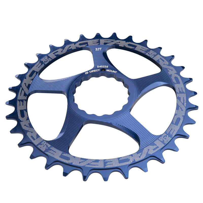 Cinch Direct Mount Narrow-Wide Kettenblatt - blau