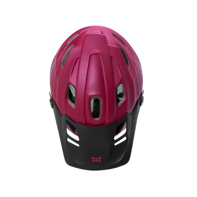 Maya All Mountain/Enduro Helm - Wijnrood/Zwart