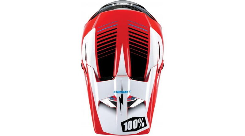 Casco Aircraft DH incl. Mips - Rojo/Blanco