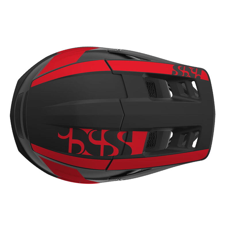 Xult DH Helm - Rood/Zwart