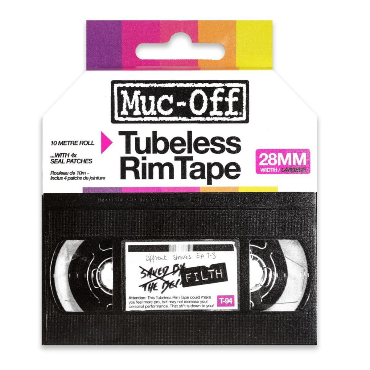 MUC-OFF Muc-Off Tubeless Bicycle Rim Tape  10 Meter Roll