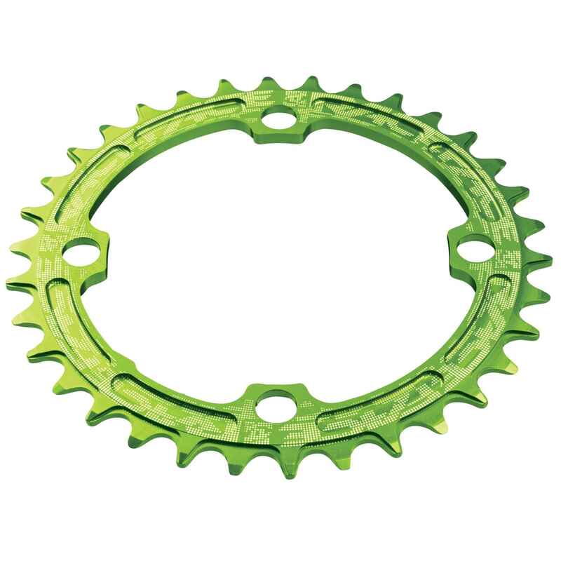 Kettenblatt Narrow-Wide- 4 Bolt - 104mm - grün