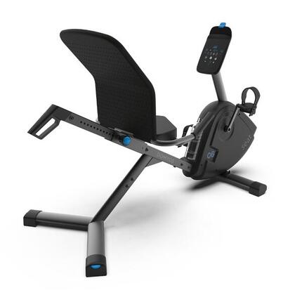 Seconde vie Vélo d'appartement semi allongé domyos eb seat connecté