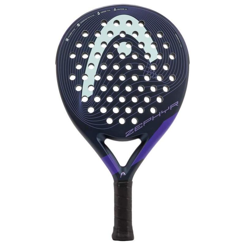 Raquete de Padel HEAD ZEPHYR 2022 Adulto Preto/Azul