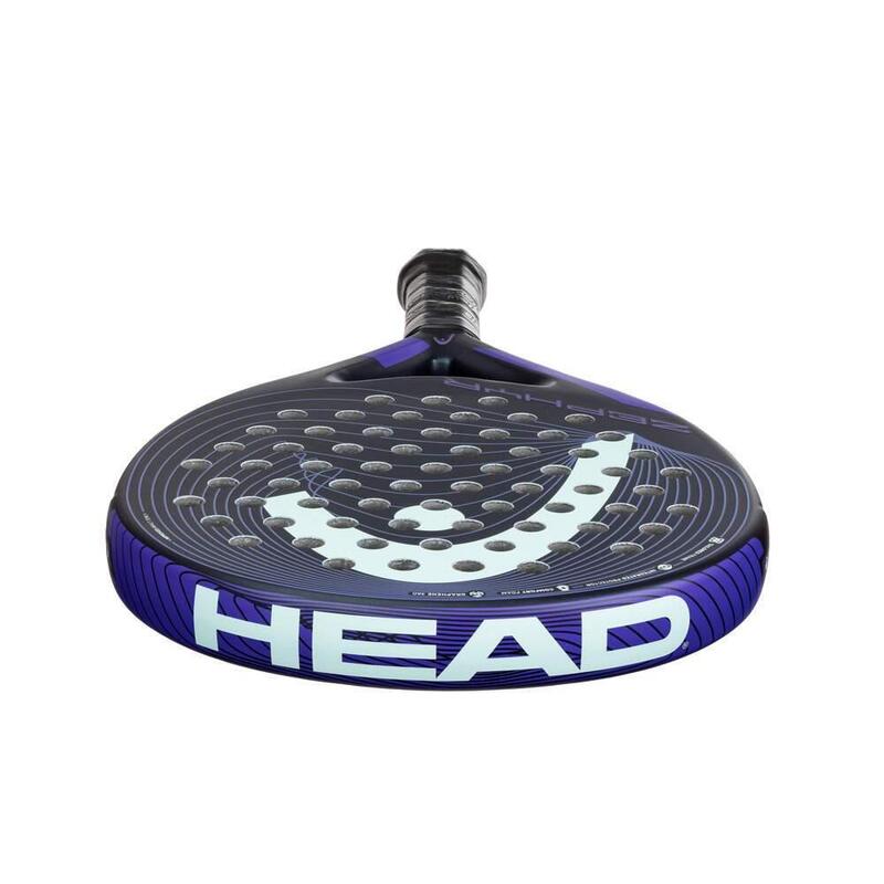 Padel Racket HEAD ZEPHYR 2022 volwassenen zwart/blauw