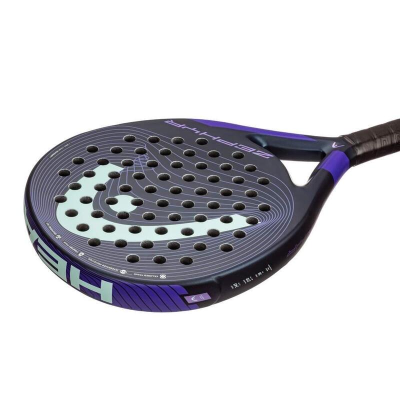 Raquete de Padel HEAD ZEPHYR 2022 Adulto Preto/Azul