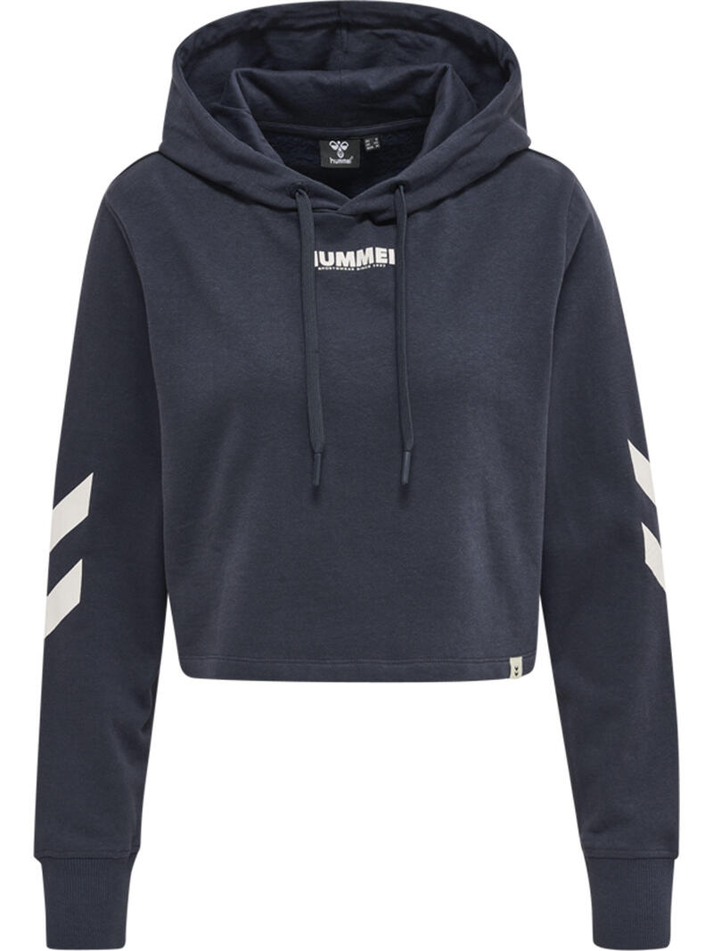 Damen-Crop-Top-Hoodie Hummel hmlLEGACY