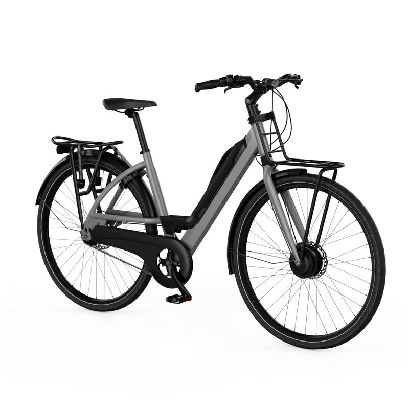 Vélo électrique robuste, pas lourd et complet, cadre bas, 7-vitesse, 80km