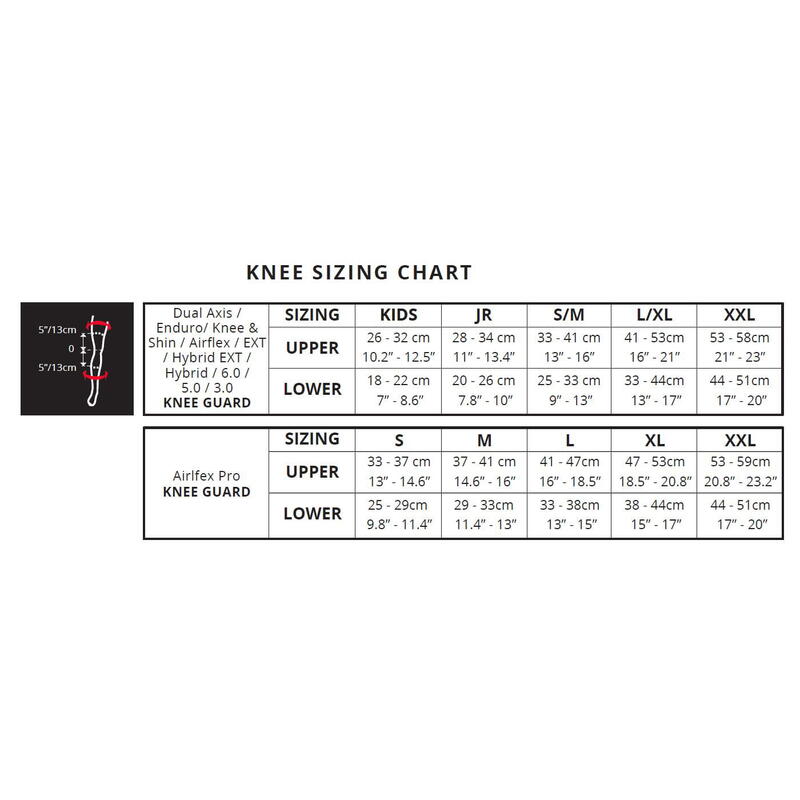 Knieschoner Guard 3DF 6.0 - Weiß/Schwarz