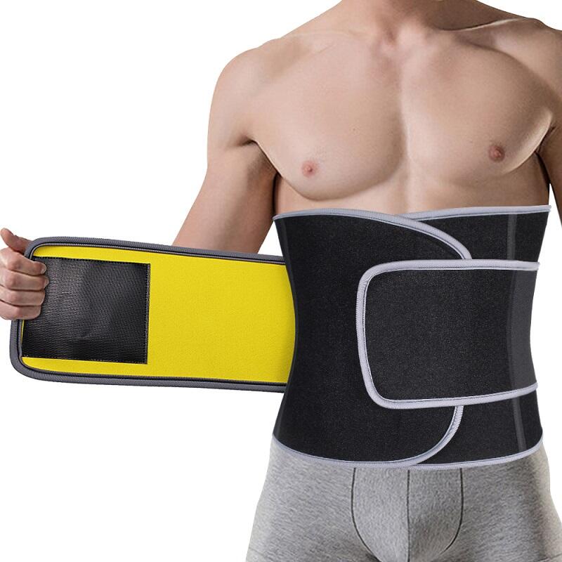 Fitness pás pro hubnoucí muže, neopren 3/5