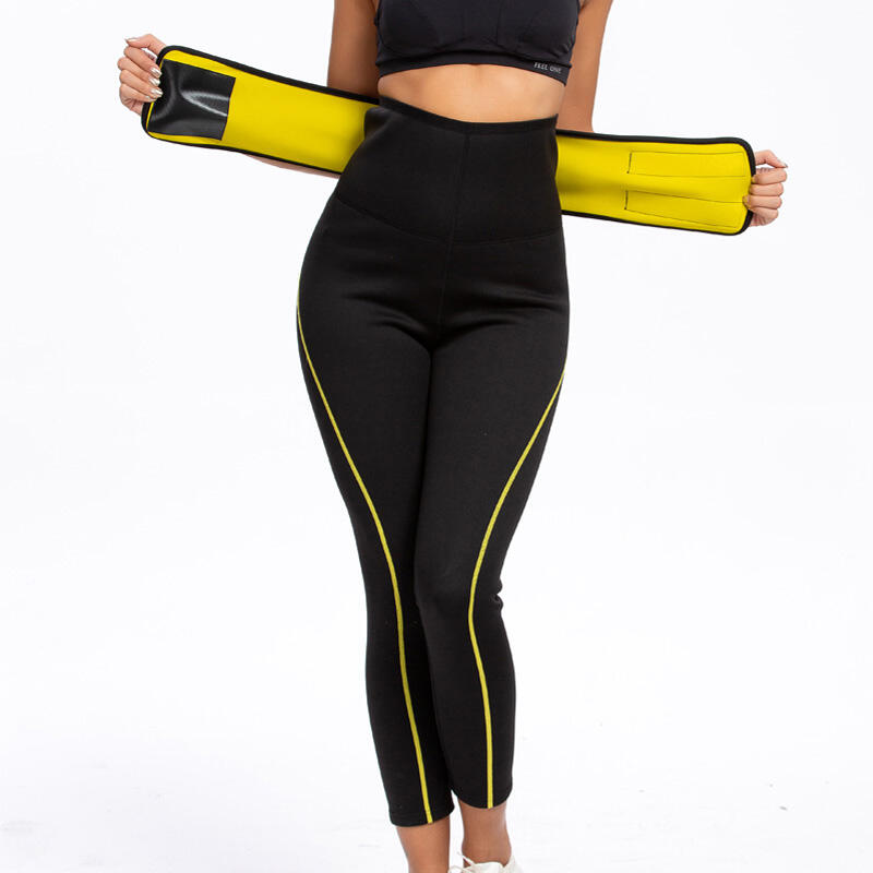 COSTUM PENTRU SLABIT DIN NEOPREN Black Yellow