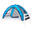 Cama tienda de campaña con mosquitera LUXURY - 200X90cm - Azul