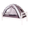 Moustiquaire Tente De Lit - 200x90cm - Argent