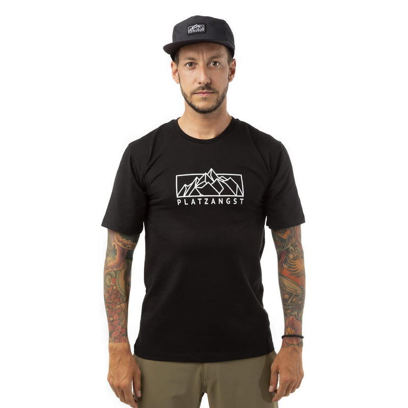 Mountain Logo T-Shirt - Schwarz