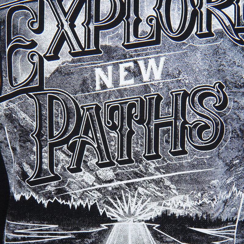 T-Shirt Explore - Noir