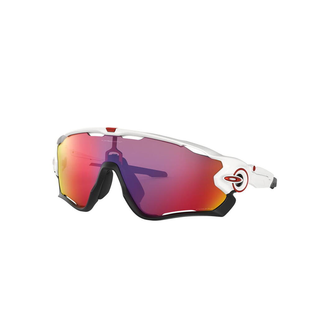 JAWBREAKER SUNGLASSES - Polished White/Prizm Road