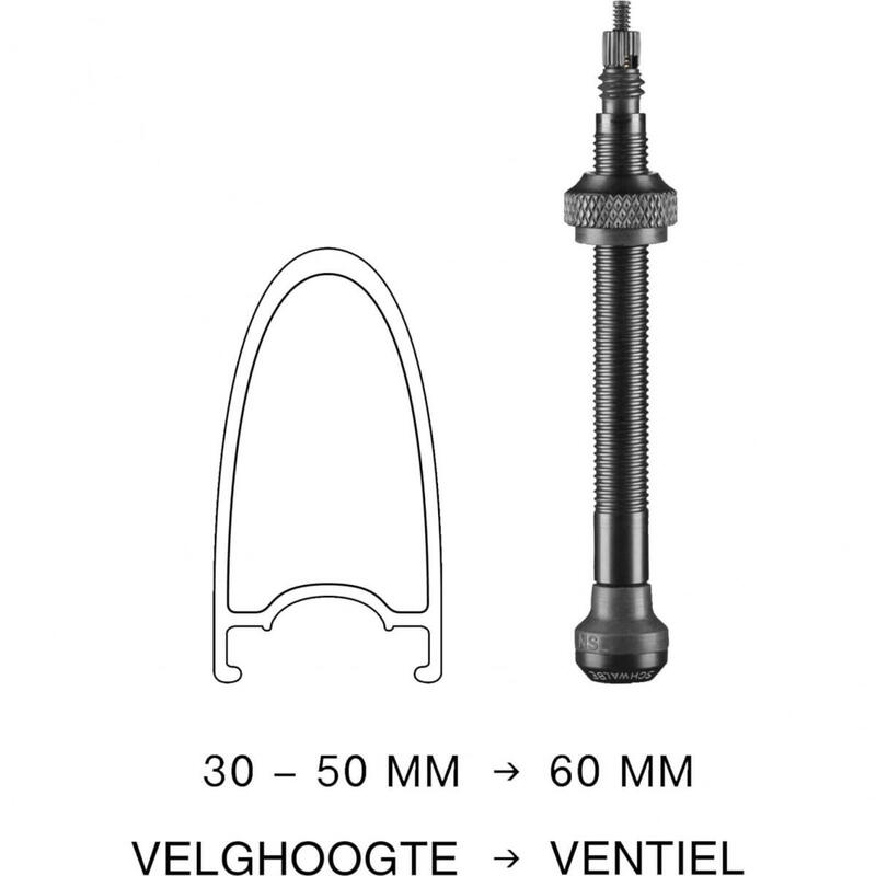 Valve Tubeless 60Mm (2 Pièces)