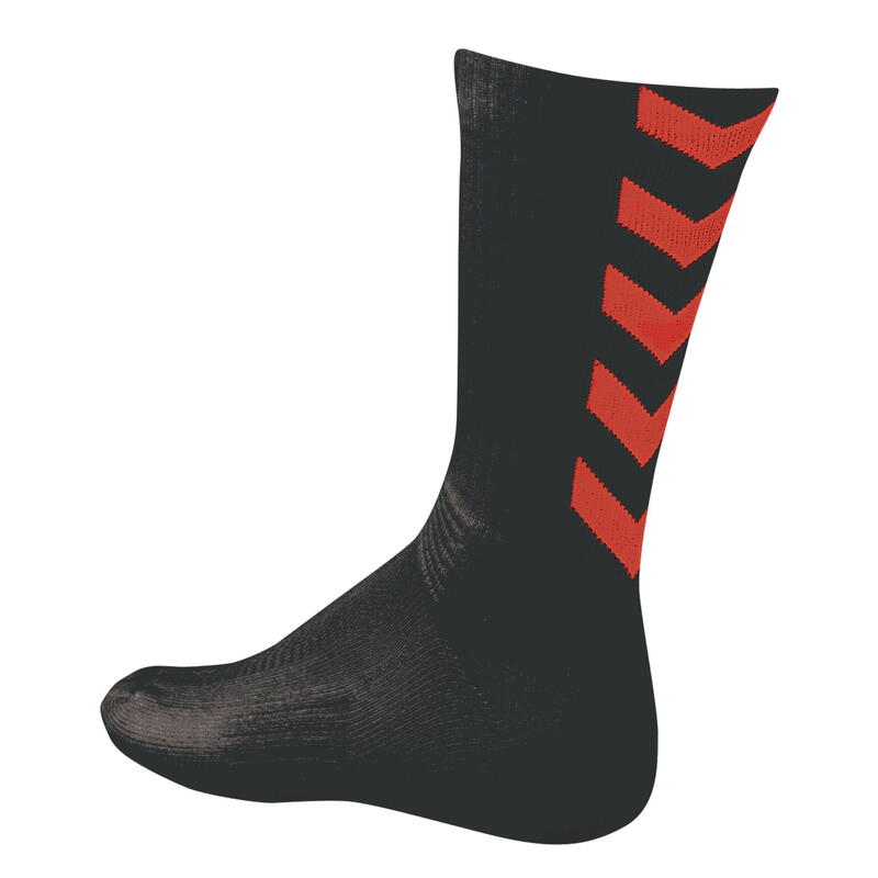 Chaussettes Hummel hmlAUTHENTIC Indoor - Noir/rouge