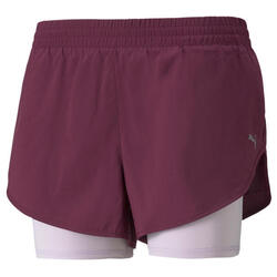 Dames shorts Puma 2 in 1 Run