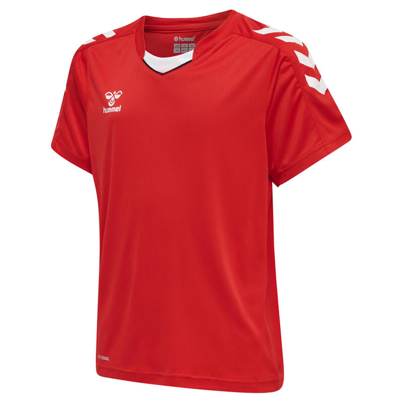 Koszulka sportowa z krótkim rękawem dziecięca Hummel Core XK Kids Poly Jersey S/
