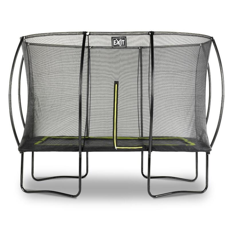 EXIT Toys - Trampoline Avec Filet De Sécurité - Rectangulaire - 214x305cm