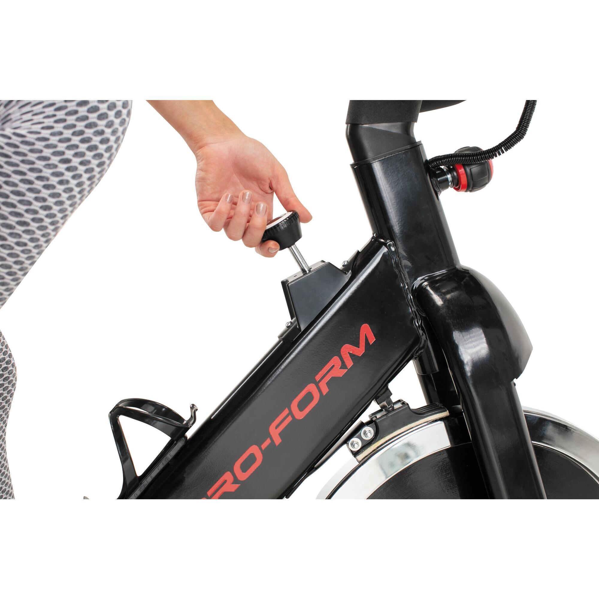 Bicicleta est tica 500 SPX 18 Kg Inercia efectiva Decathlon