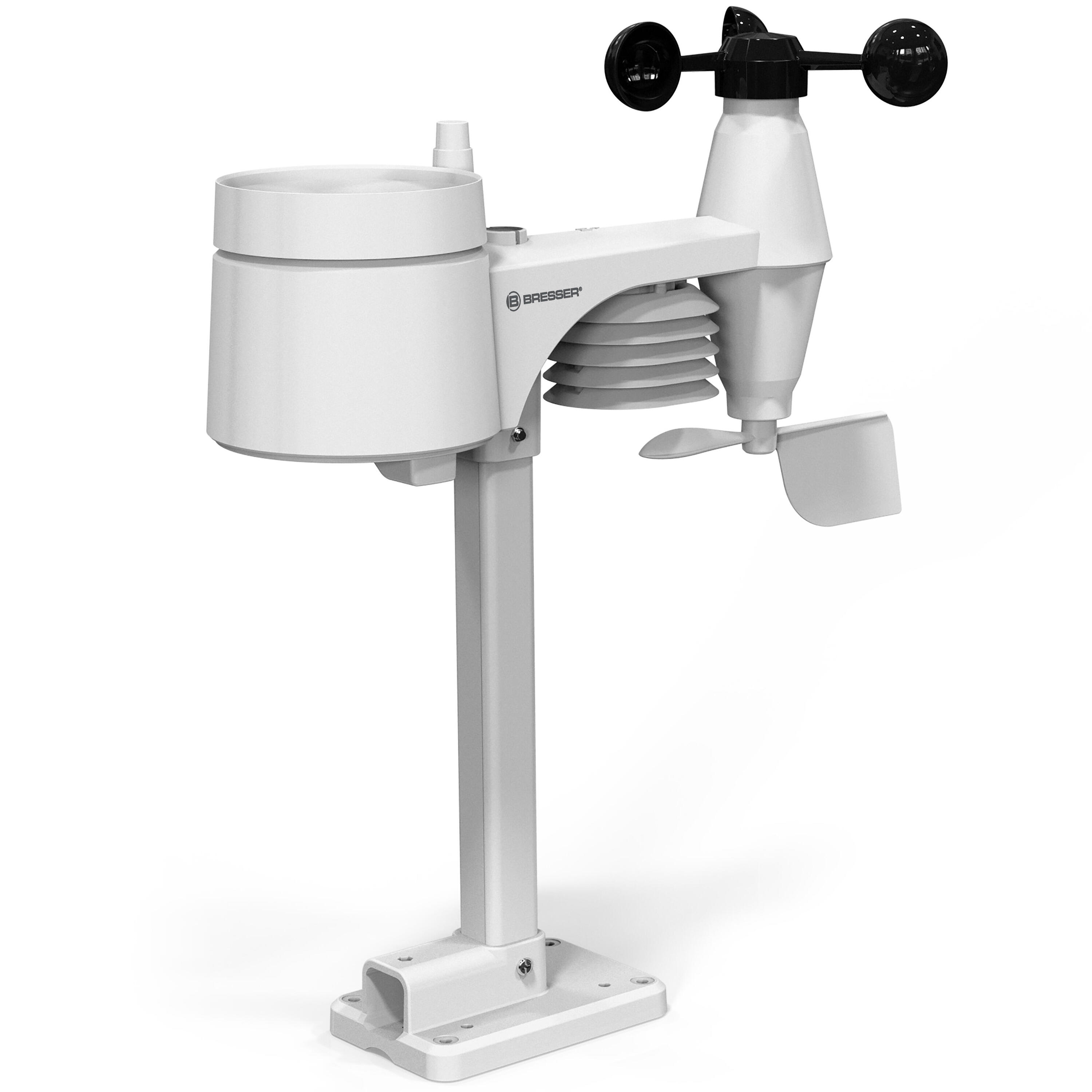 Station météo couleur WIFI BRESSER avec capteur extérieur 5-en-1 2/7