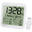Reloj con información meteorológica LCD MyTime Meteotime Bresser - blanco