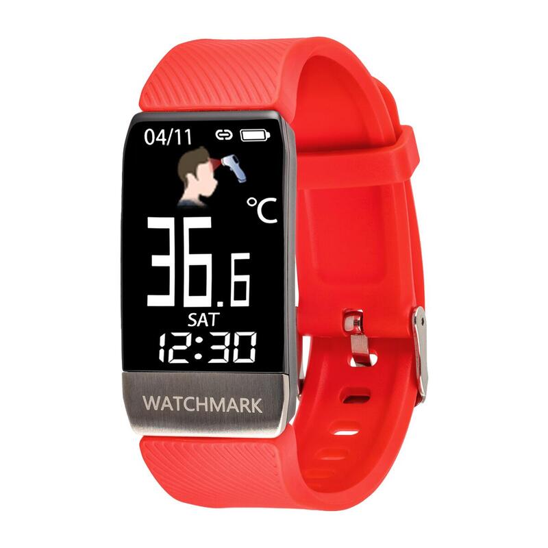 Ceas Smartwatch sport unisex Watchmark WT1 roșu