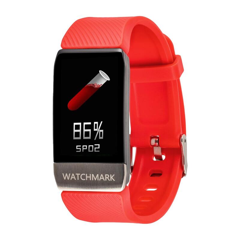 Ceas Smartwatch sport unisex Watchmark WT1 roșu