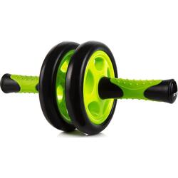 Double roue d'exercice pour les muscles abdominaux, Zipro