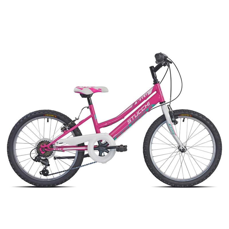 Bicicleta De Montaña Niños Stucchi 20" 6v. Rosa