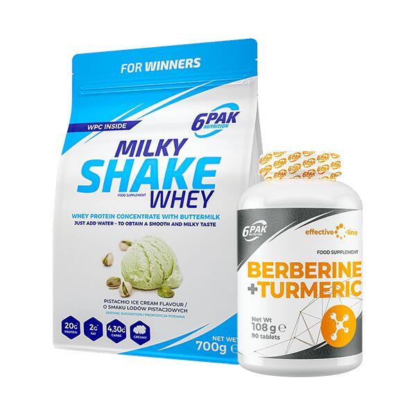 6PAK Nutrition Milky Shake Whey 700g / Cookies