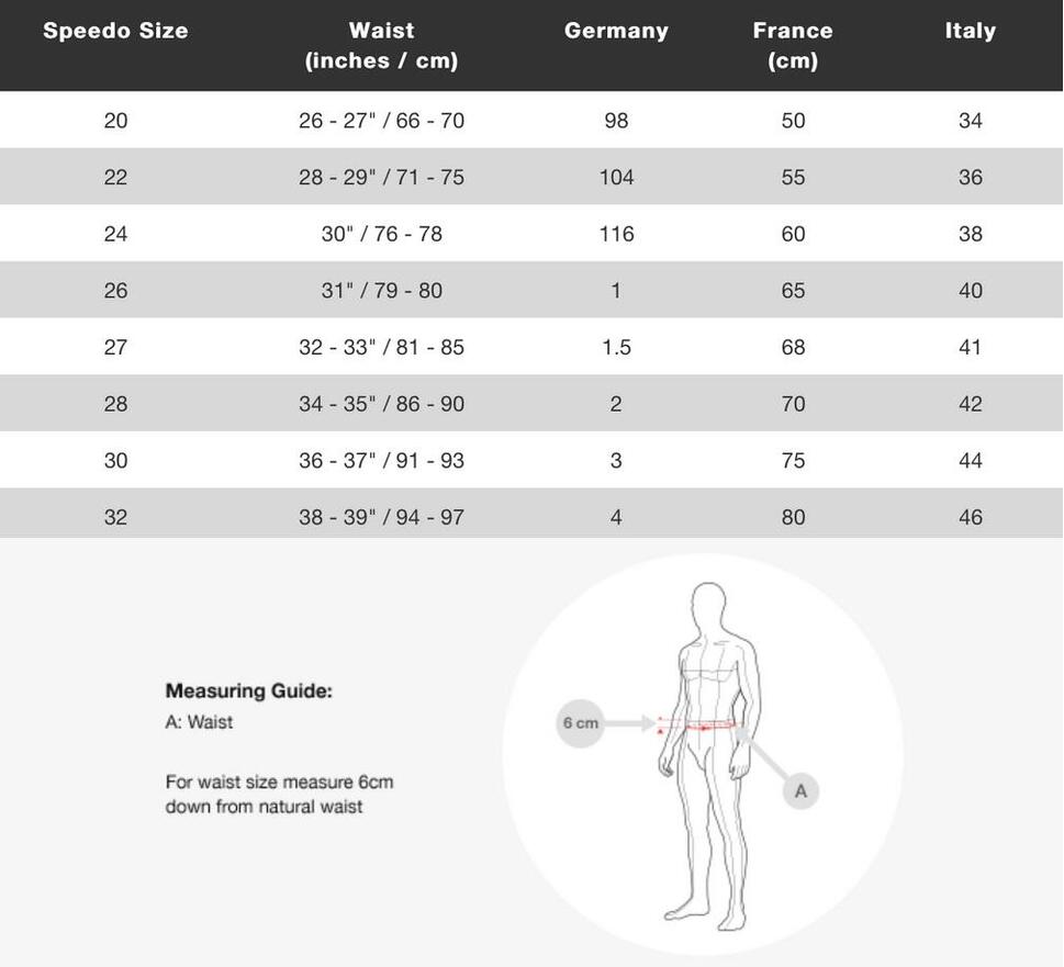Strój startowy męski speedo lzr elite 2 jammer rozmiar uk20