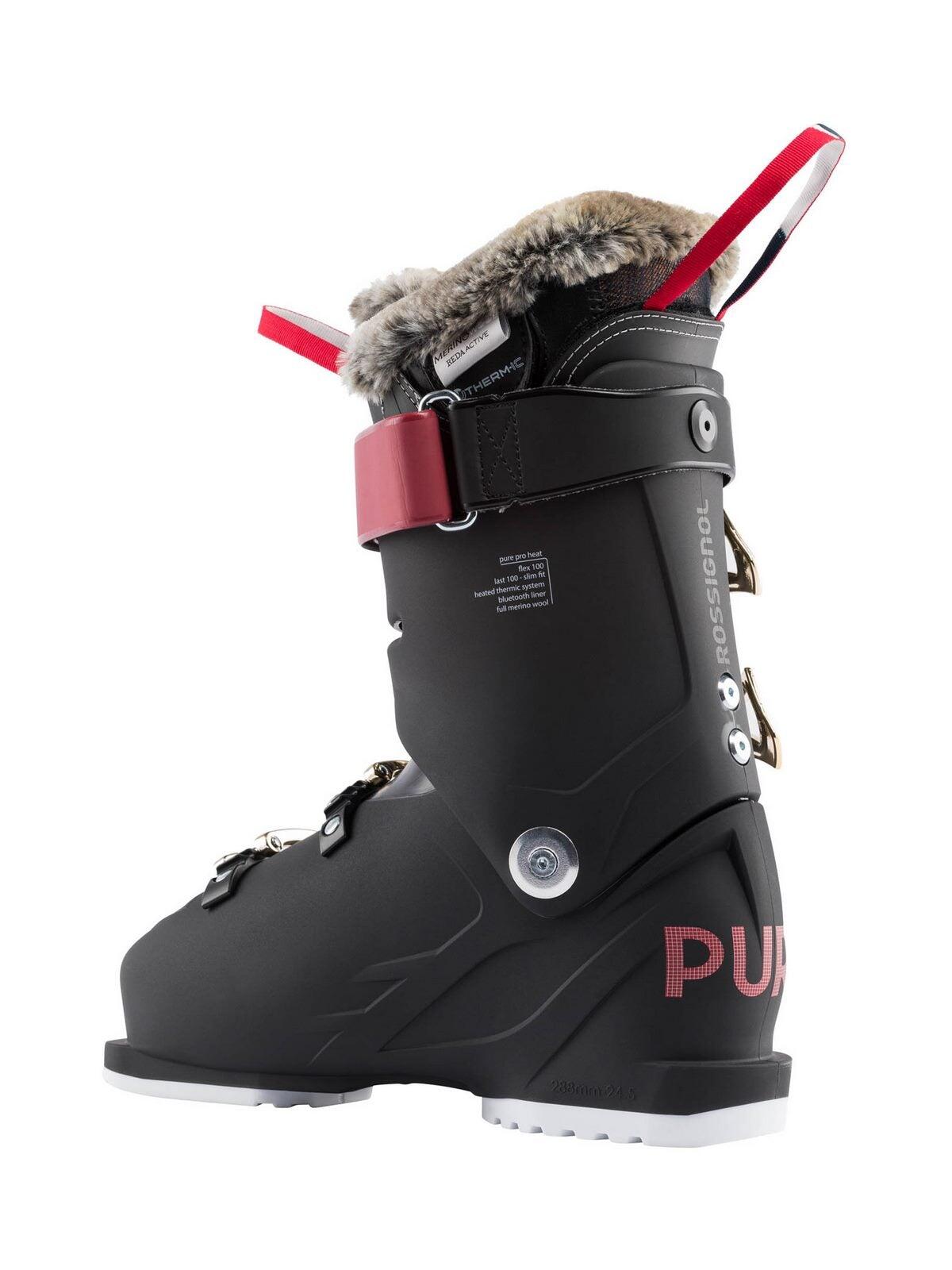 Botas de esquí Rossignol Pure Pro Heat - Negro noche para mujer 3/5