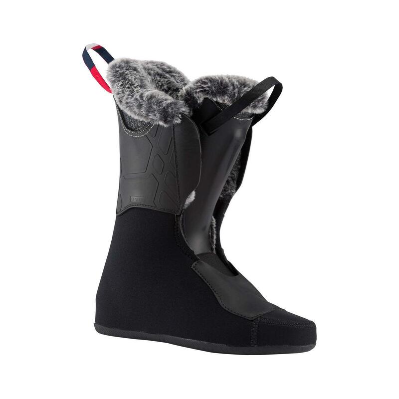 Botas de esquí Pure 80 - Blanco Gris Mujer