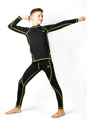 Ademend thermisch ondergoed voor kinderen rough radical kris