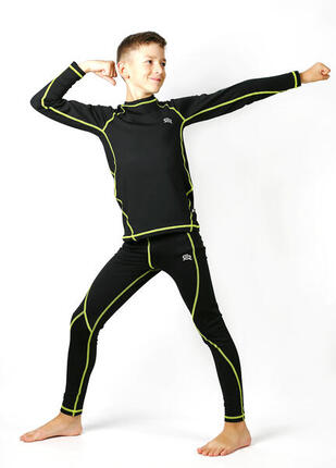Sous-vêtements thermiques respirants pour enfants Rough Radical Kris