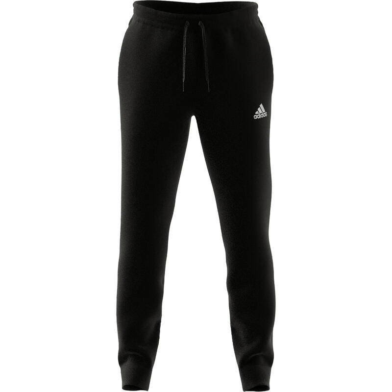 Pantalon Essentials Fleece Tapered Cuff Noir - GK9268