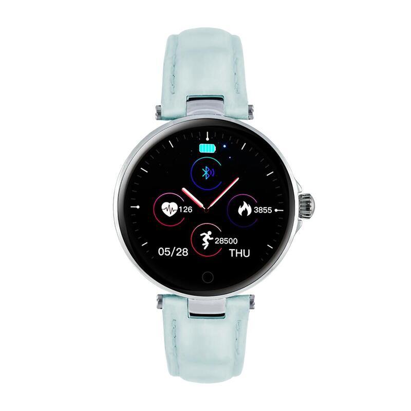 Ceas Smartwatch sport pentru femei Watchmark WR6 albastru