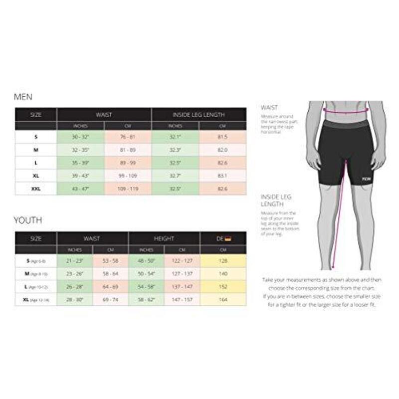 Heren CarbonForce basislaag compressieshorts