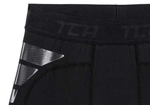 Men's CarbonForce Quick Dry Base Layer Compression Shorts - Black Stealth 4/5