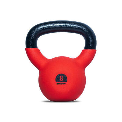 Gummierte Kettlebell 8 kg THORN FIT