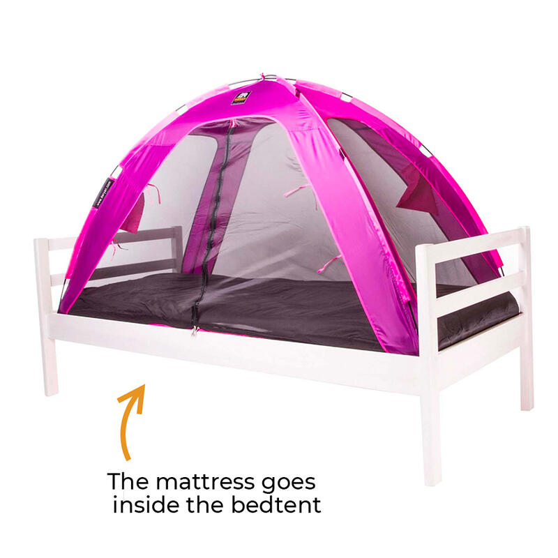 Deryan Tenda da letto Klamboe - 200x90cm - Viola