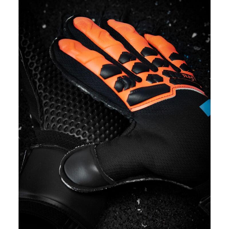 Guantes de portero T1TAN Niños Shocking Beast naranja/negro