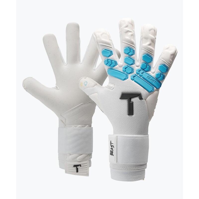 Gants de Gardien de But Football Adulte Ice Beast 2.0 avec Barrettes